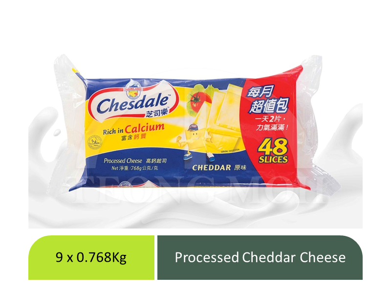 Chesdale 46's  IWS Processed Cheddar-768g